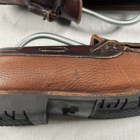Allen Edmonds Nashua Leather Tasseled Loafers Men’s Size 10 Brown Casual Shoes main image 7